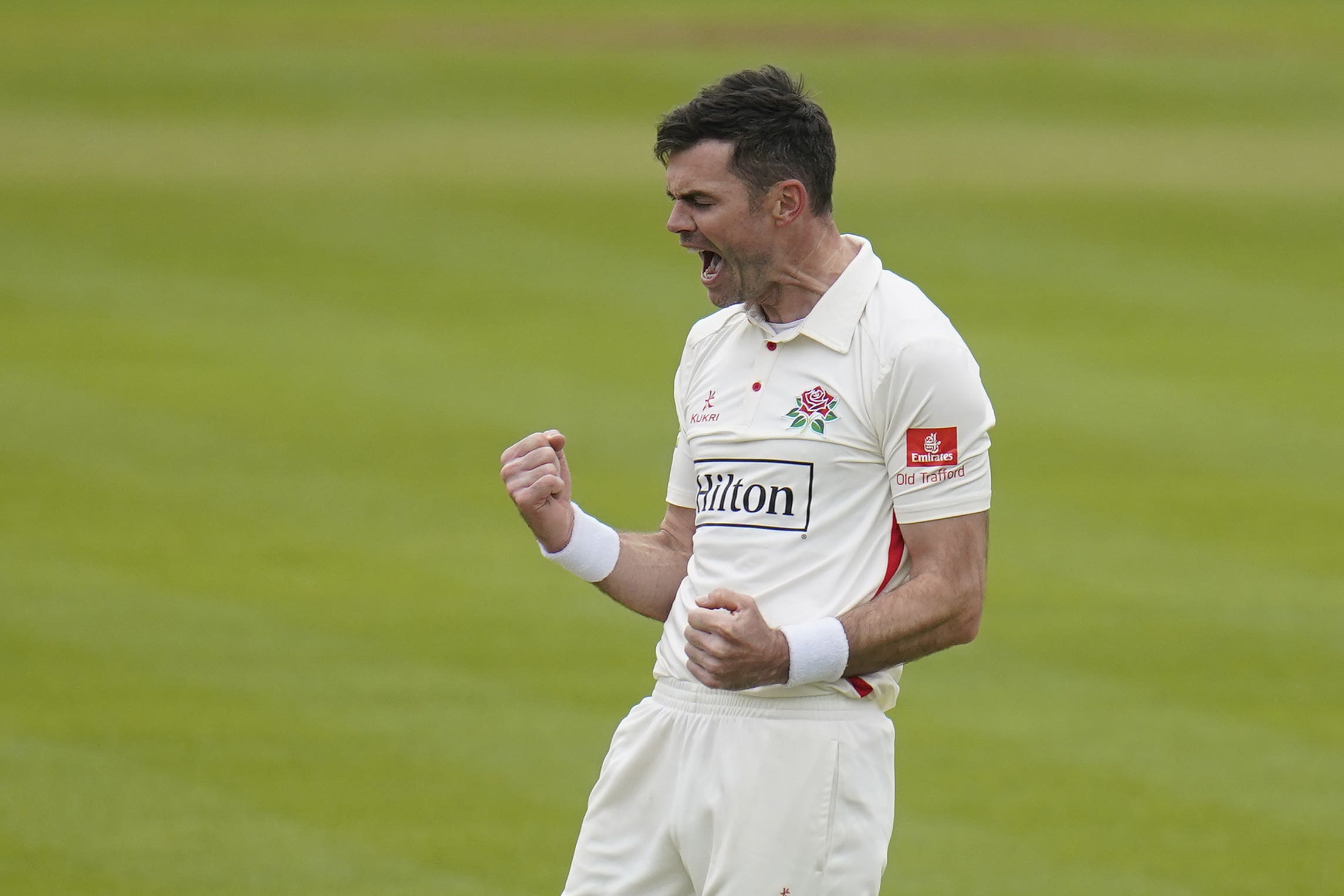 James Anderson celebrates England return with trio of wickets for Lancashire - Vimarsana News