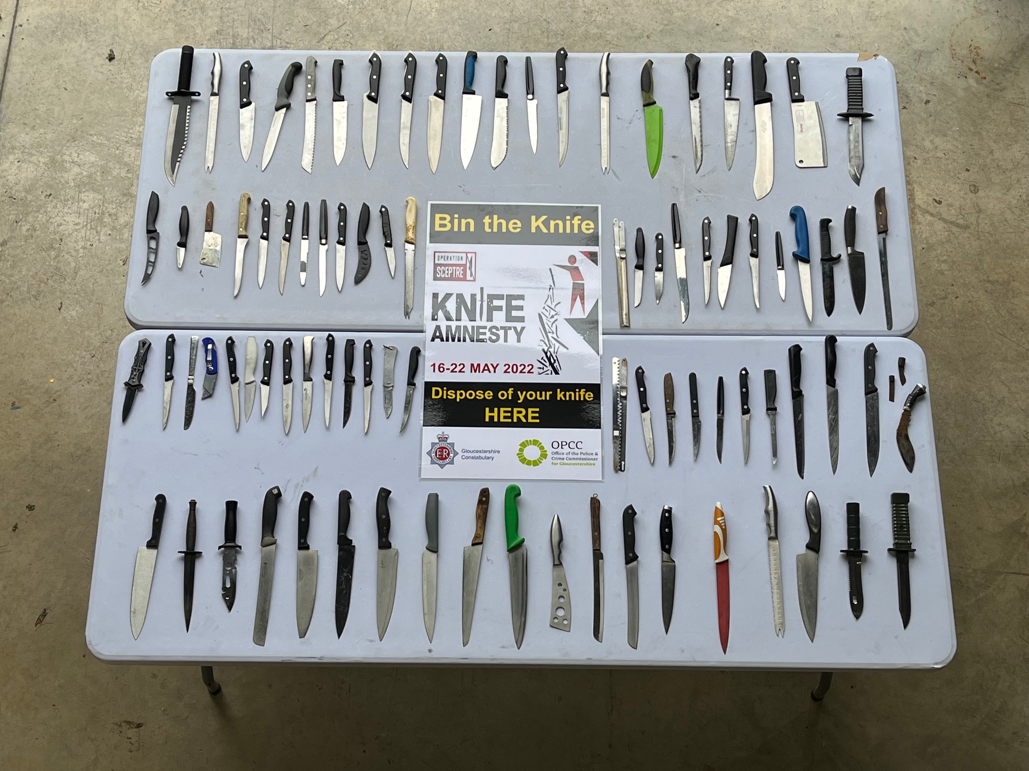 Crackdown on knife crime from police | Wilts and Gloucestershire Standard - Vimarsana News
