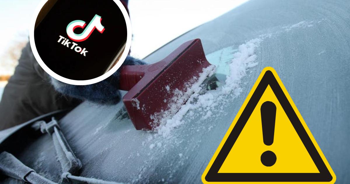 Warning over TikTok windscreen de-icing hack that could damage car | Wilts and Gloucestershire Standard - Vimarsana News
