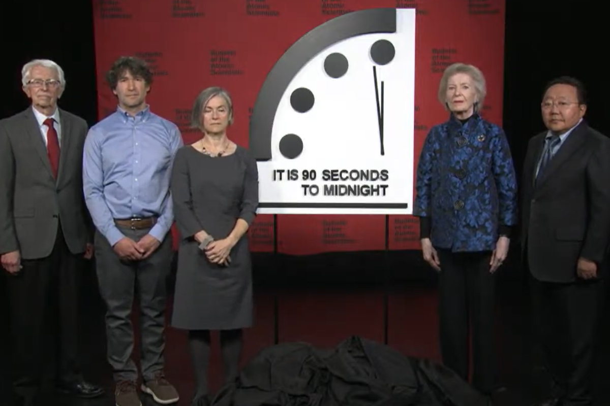 Doomsday Clock 'closest its ever been to midnight' amid Ukraine war | Wilts and Gloucestershire Standard - Vimarsana News