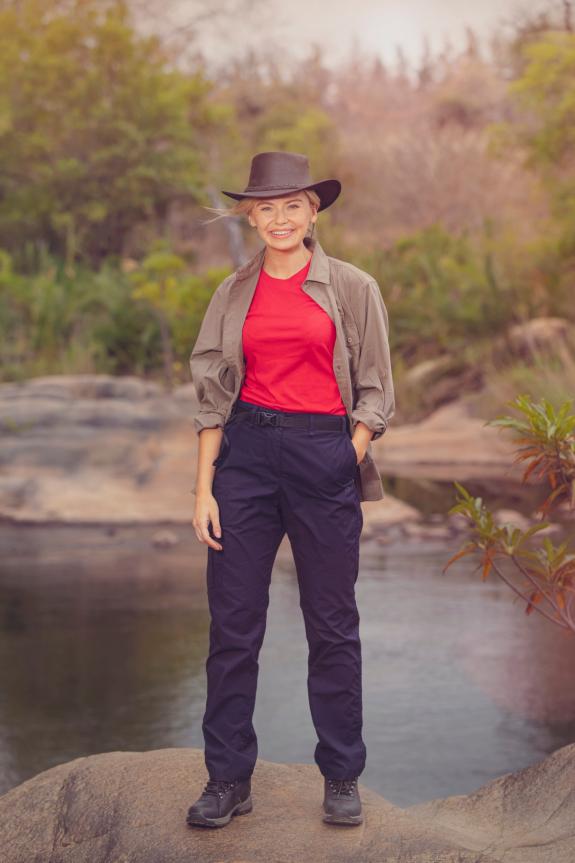 Wilts and Gloucestershire Standard: Georgia Toffolo begins her camp journey in South Africa in tonight's episode Wilts and Gloucestershire Standard: Georgia Toffolo begins her camp journey in South Africa in tonight's episode