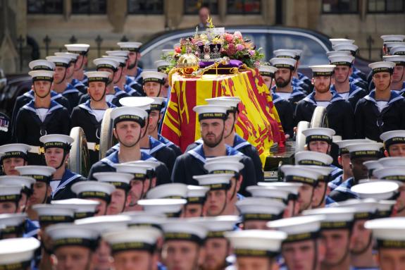 Wilts and Gloucestershire Standard: (PA) The Queen's funeral cost the UK Government an estimated £161.7 million Wilts and Gloucestershire Standard: (PA) The Queen's funeral cost the UK Government an estimated £161.7 million