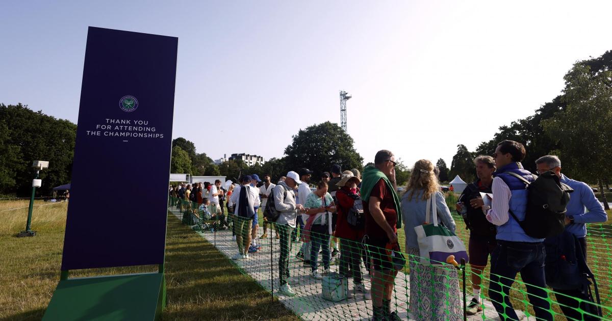 Increased security checks reason for slow queue, Wimbledon organisers say - Vimarsana News