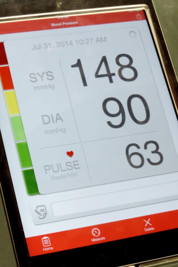Wilts and Gloucestershire Standard: Participants with Covid and no history of high blood pressure were also much more likely to develop persistent high blood pressure compared to people with the flu virus. ( SWNS) Wilts and Gloucestershire Standard: Participants with Covid and no history of high blood pressure were also much more likely to develop persistent high blood pressure compared to people with the flu virus. ( SWNS)