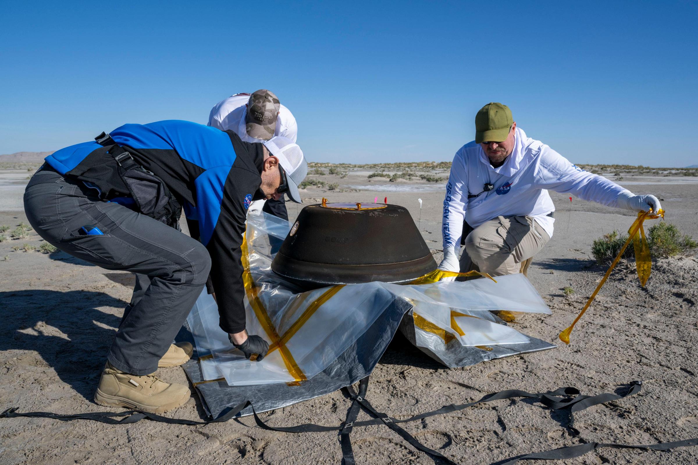 Nasa's first asteroid samples land on Earth after release from spacecraft | Wilts and Gloucestershire Standard - Vimarsana News