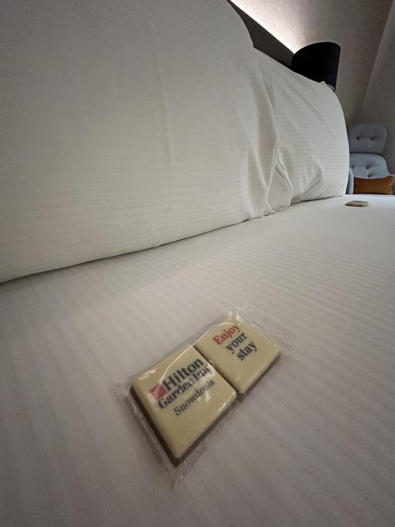 Wilts and Gloucestershire Standard: We were greeted by lovely little Hilton chocolates in our room (they didn't last long). Wilts and Gloucestershire Standard: We were greeted by lovely little Hilton chocolates in our room (they didn't last long).