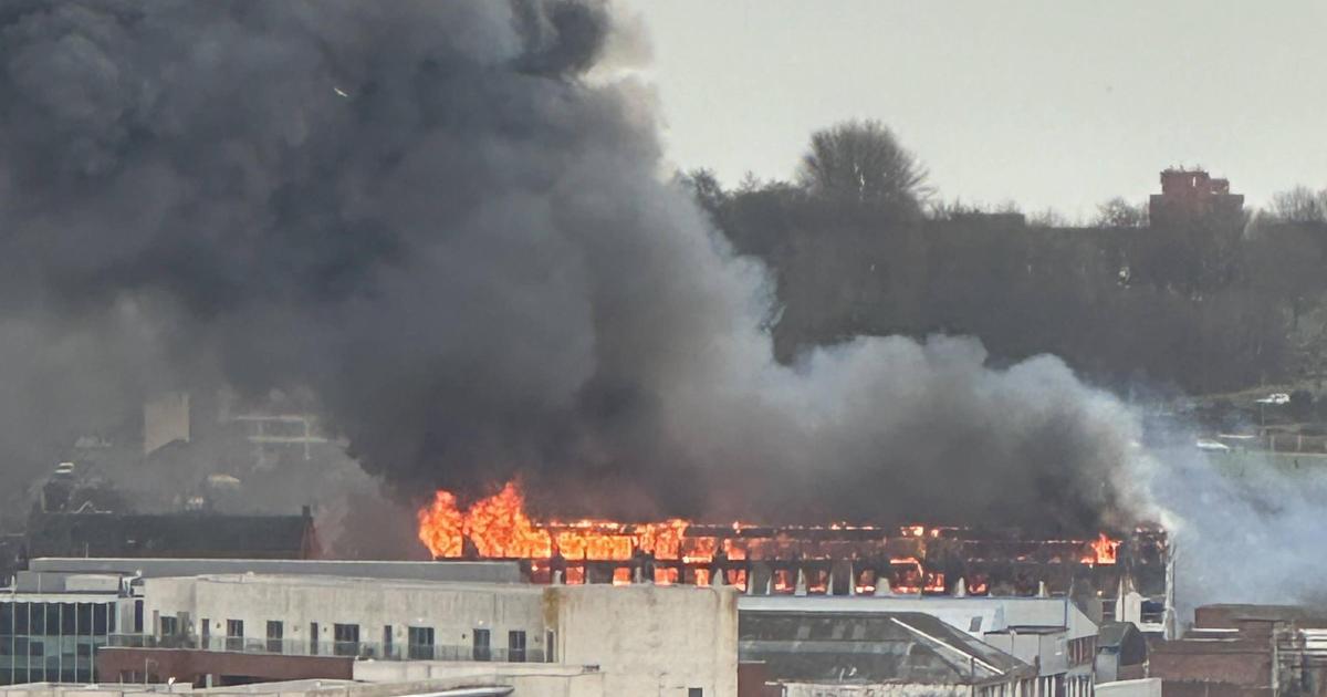 Police investigate cause of huge fire in Liverpool city centre - Vimarsana News