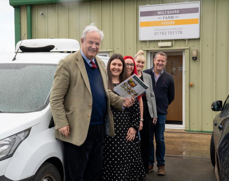 North Wiltshire MP Wiltshire Farm Foods' Cricklade depot | Wilts and Gloucestershire Standard 
