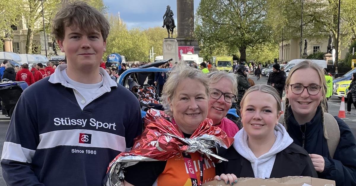 Fairford mum completes London Marathon for special cause - Vimarsana News