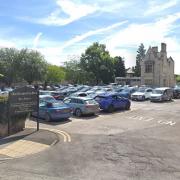 The Old Station Car Park in Cirencester