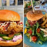 Burgers served at (left) Munch By Munch and (right) Cafe Mosaic (Tripadvisor/Canva)