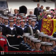 Stroud sailor pulls Queen's coffin as nation says farewell