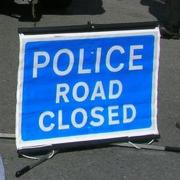 Major route closed after three vehicles crash