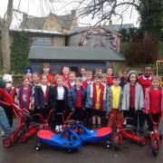 A primary school in Cirencester received an exciting delivery last week