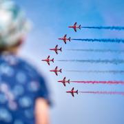 Red Arrows display team will fly at the Royal International Air Tattoo this year