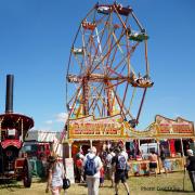 Fairground at Gloucestershire Vintage & Country Extravaganza