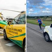 Fitness fanatic Mike Land  is planning to attempt a new world record to raise money for Wiltshire Air Ambulance