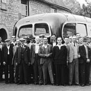 Hop Inn coach trip 1950s