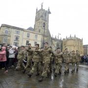 The Parish of Cirencester Annual Royal British Legion Service of Remembrance in Cirencester on Sunday, November 12