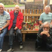 Bob, Pete, Roy and Bob from Cirencester Men’s Shed