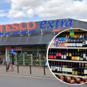 A man has admitted stealing alcohol and groceries from Tesco in Cirencester