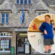 Ella makes pledge to help Lechlade Library