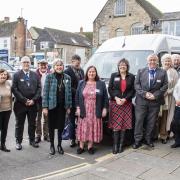 A brand-new 17-seater Cartmell Community Minibus was shown to the public for the first time on Saturday