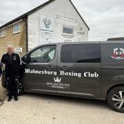 Malmesbury Amateur Boxing Club has a new bus to transport their fighters