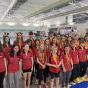 Cirencester Swimming Club's older Phoenix squad