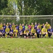Malmesbury Victoria Women FC took on nearby new team Blundson Ladies FC for their first non-competitive match at Sutton Park on Sunday, May 12