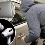 Around £3,000 worth of items including a Macbook Pro and Airpods were stolen from the vehicle in Hatherop (library image)