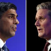 Prime Minister Rishi Sunak and Labour leader Sir Keir Starmer will go head to head in the first televised leaders’ debate of the General Election campaign next Tuesday (PA)