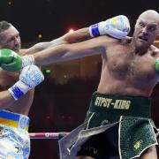 The rematch between Oleksandr Usyk (left) and Tyson Fury will take place on December 21 in Saudi Arabia (Nick Potts/PA)
