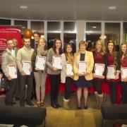 The 2012 Cirencester College apprenticeship graduates