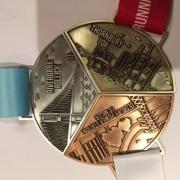 Anyone who completes the Thornbury 10k, the Riverbank Rollick and the Oldbury Power 10 Miler will be the proud owner of a truly unique inter-locking medal.