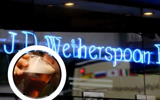 Wetherspoons will be cutting the price of food and drink to support the reduction of tax on the hospitality sector (PA)