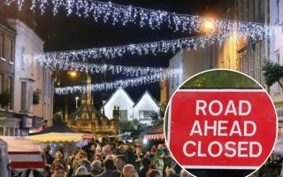 Imminent road closures in Malmesbury town centre to accommodate to this evening's late night shopping event