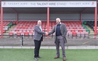 Cirencester Town have renamed their stadium The Talent Hire Stadium