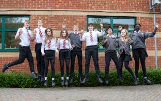 Malmesbury School students celebrate outstanding Ofsted result