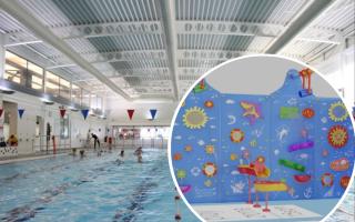 Cirencester Leisure Centre is undergoing a revamp - a new water play feature is coming as part of works