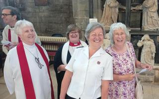 Ministers and worshippers from across town gathered at Cirencester Parish Church  to mark the landmark's 2000th birthday